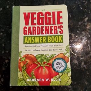 Used book.   The veggie gardeners answer book